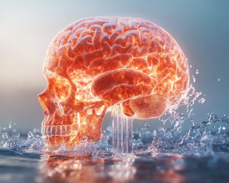 This visual exploration reveals how exercise boosts brainpower It details the neurobiological mechanisms linking physical activity to enhanced cognitive function, improved memory, better behavior, and sharper focus Discover practical strategies for optimizing cognitive performance through active engagement AI Generativeの素材