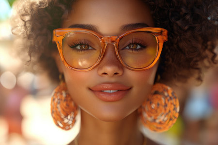 Dive into a world of vibrant, joyful fashion! This 2023 collection features oversized accessories and playful designs, capturing youthful energy and trendy styles Experience bold statements and expressive looks, perfect for young fashion enthusiasts seeking a visual journey of self-discovery AI Generativeの素材