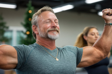 Experience transformative stretching in a modern, client-focused setting Guided by a professional therapist, improve your flexibility and overall physical wellness Benefit from personalized therapy to enhance your body's capabilities, leaving you feeling rejuvenated and more mobile AI Generativeの素材