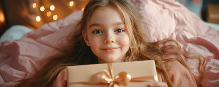 Bathed in soft light, a mother holds a gift, not for Mother's Day, but a celebration of her everyday impact Each frame captures a child's radiant smile and the quiet joy of shared moments, reflecting a bond built on love, connection, and cherished experiences It's a testament to the beautiful AI Generativeの素材