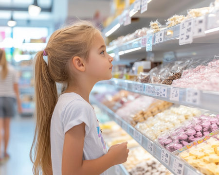 Experience the delight of back-to-school with our vibrant images! See children joyfully choosing stationery in a cheerful store, capturing the excitement of selecting educational supplies Explore our collection showcasing back-to-school energy, bright store scenes, and the magic of shopping for learning AI Generativeの素材