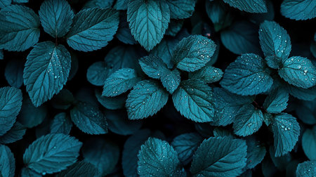 This close-up captures an emerald leaf with a stunning natural gradient, embodying organic growth and renewal Its vibrant color and texture illustrate the cycle of life, perfect for projects invoking nature, sustainability, or natural beauty Explore the intricate details of this botanical marvel AI Generativeの素材