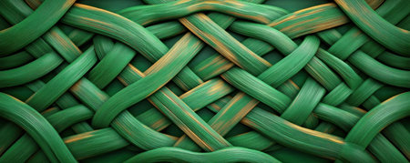 Dive into Celtic artistry with this image featuring traditional Irish patterns and mythical art Explore vivid, imaginative designs inspired by legends, interwoven knots, and rich green tones, evoking ancient mystique Ideal for design projects or simply admiring artistic expression AI Generativeの素材