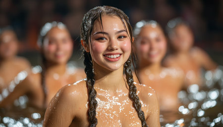 Feel the rhythm! A music-driven parade bursts with infectious energy, showcasing captivating sights and beautiful people This vibrant celebration is a feast for the eyes and soul, forging unforgettable memories and collective joy Experience dynamic rhythms and pure, unadulterated happiness AI Generativeの素材