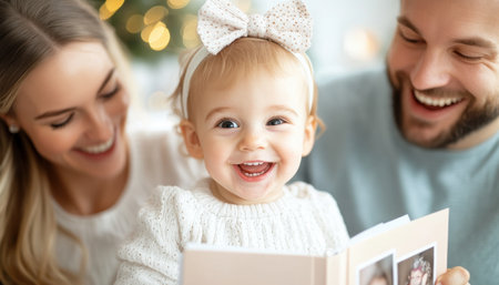 Celebrate Mother's Day by creating a lasting legacy! Gather loved ones and compile precious family photos and stories into a heartfelt scrapbook Capture joyful motherhood moments and strong family bonds This beautiful memory book will be a cherished gift, celebrating special relationships for years to come AI Generativeの素材