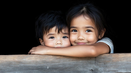 Capture the essence of family with this touching image of a mother embracing her child This serene moment beautifully portrays love, connection, and tenderness Perfect for parenting, lifestyle, or sentimental projects, it showcases the simplicity and authenticity of familial bonds through an intimate and heartfelt scene AI Generativeの素材