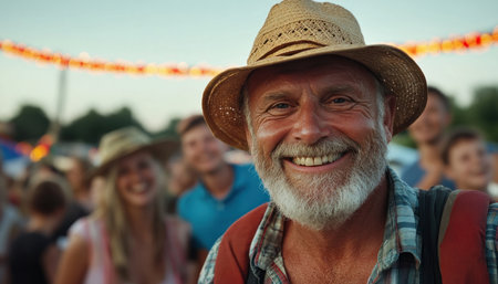 This Father's Day, celebrate the heartwarming bond between fathers and children Gather with loved ones, sharing laughter, smiles, and cherished memories Honor the patriarch, the man who shaped your lives, with a joyful family reunion overflowing with love and appreciation A perfect picture of family joy AI Generativeの素材