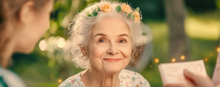 Enhance senior wellbeing with home-based support Caregivers guide gentle mobility exercises, improving strength, balance, and independence This personalized physical therapy promotes active aging, fostering a joyful and independent lifestyle while maintaining overall health and mobility in later life AI Generativeの素材