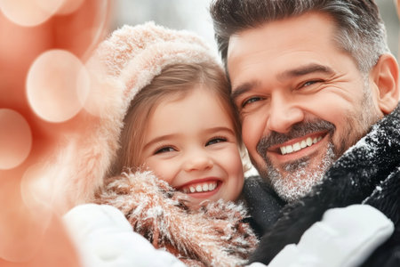 A father beams with pride, his unwavering support evident as he watches his daughter's school recital The heartwarming photo captures their special bond, showcasing the joy of her achievement and his unconditional love It's a testament to the power of parental encouragement and the enduring strength of family AI Generativeの素材