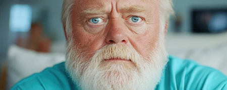 A father, surrounded by cherished mementos, reflects on a life of fatherhood The poignant image captures his deep affection, the weight of years, and the enduring strength of family bonds Nostalgia and bittersweet joy mingle in this powerful portrayal of a father's quiet contemplation and a legacy of love AI Generativeの素材