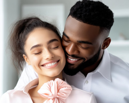 This Valentine's Day, express your deepest emotions with an intimate and meaningful gift Wrapped in thoughtful details, it's the perfect romantic surprise to symbolize your bond and create lasting memories Discover unique gift ideas that capture the essence of your love story, showcasing your care and affection A heartfelt present AI Generativeの素材