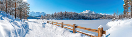 Escape to eco-friendly coworking spaces nestled in stunning winter wonderlands Digital nomads can enjoy sustainable travel and workations, blending productivity with eco-conscious adventures Minimize your environmental impact while exploring breathtaking snowy landscapes and sustainable tourism options Work remotely in nature's beauty AI Generativeの素材