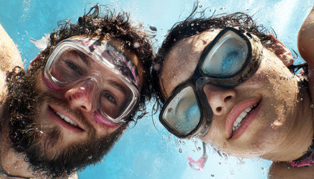 Embark on an ethical snorkeling adventure in a protected coral reef sanctuary Discover vibrant marine life, unique coral formations, and a thriving underwater ecosystem Practice eco-conscious travel, supporting conservation and leaving only bubbles Plan your sustainable snorkeling trip today responsible adventure awaits! AI Generativeの素材