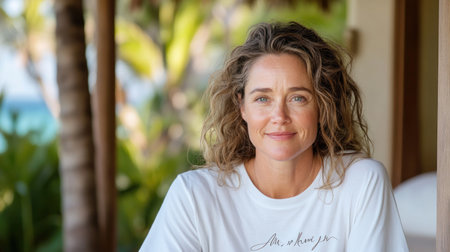 Find solace and strength in a gentle yoga session designed for cancer patients and survivors Led by an empathetic instructor in soft, healing light, this nurturing space offers gentle movements and breathwork to promote physical and emotional well-being A beacon of hope and healing awaits AI Generativeの素材