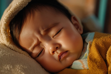 Discover images capturing the essence of a mother comforting her crying baby, a powerful symbol of love and support These tender moments showcase the unbreakable bond and nurturing care crucial for early childhood development Find the perfect photo embodying the profound connection and magic of a mother's comfort AI Generativeの素材