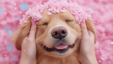 Dive into joyful pet bonding with vibrant, creative grooming ideas! Explore unique dog styles, fur art, and pet styling inspiration Discover fun techniques for a happy pet experience and unleash your inner pet stylist Learn how to transform grooming into playful art and deepen your bond with your furry friend AI Generativeの素材