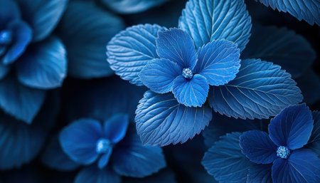 Uncover leadership's depths through blue flowers' symbolism Elevate strategy, persuasion, and credibility, finding calm in intricate details Learn to lead with influence, harnessing nature's power for impactful success Discover persuasion's essence in the delicate balance, driving inspiration and cultivating effective leadership AI Generativeの素材