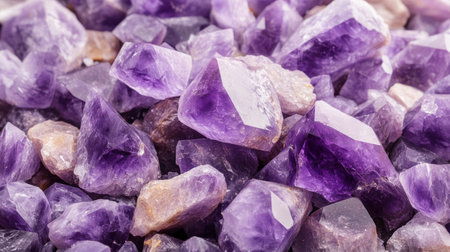Unearth your potential with the clarity of amethyst Like a motivational leader, these crystals transform uncertainty into purpose Explore their deep hues and natural formations, inviting focus and growth Feel their energy resonate with your inner power, creating pathways to strength and transformation AI Generativeの素材