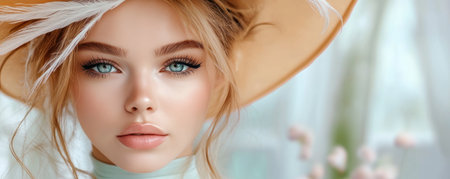 Elevate your leadership with this guide: "Empower Your Team with Motivational Problem-Solving" The image depicts an elegant, focused woman, hinting at sophisticated leadership The blurred background signifies creative thinking, inspiring leaders to drive performance and transform their teams through strong, visionary guidance AI Generativeの素材