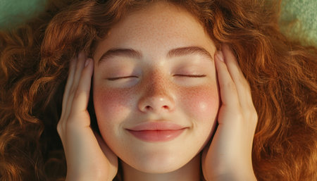 Escape to serenity and rediscover your radiant glow Our spa offers blissful relaxation with expert facial massages, soft lighting, and luxurious treatments designed to rejuvenate your mind and body Unwind from everyday stress, leaving you feeling refreshed, revitalized, and utterly pampered Book your appointment today for a day of pure AI Generativeの素材