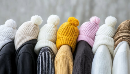 Brave winter's chill in style with our exquisite collection of knitted jumpers and cardigans! Discover cozy, fashionable knitwear crafted for ultimate warmth and comfort Our range features stylish sweaters and chic cardigans perfect for layering From warm wool jumpers to comfortable sweaters, stay fashionable and cozy all season long AI Generativeの素材