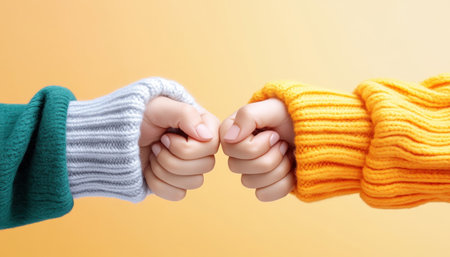 Join the sustainable fashion movement! This clothing recycling concept repurposes old garments, especially woolen sweater sleeves, into stylish new creations Reduce textile waste, create a circular economy, and promote eco-friendly practices Choose recycled materials and make a positive environmental impact Recycle together for a responsible, conscious fashion future, conserving resources AI Generativeの素材