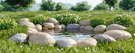 Escape to a pristine forest spring, where crystal-clear water cascades forth, nature's purest elixir Witness the mesmerizing flow, naturally filtered and untouched, offering ultimate hydration Find tranquility amidst the lush surroundings, embracing the revitalizing power of this natural oasis Experience a symphony of nature's wonders in every refreshing drop AI Generativeの素材