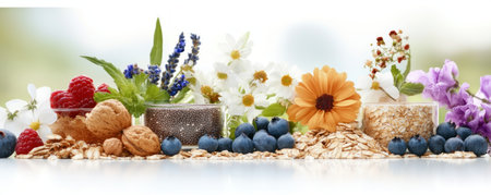 This Detox smoothie is your delicious path to wellness! Packed with fiber-rich superfoods like chia seeds, oats, and berries, it promotes optimal gut health and enhances digestion Nourish your body from within, enjoy the delightful taste, and experience the remarkable benefits for a vibrant and healthier lifestyle AI Generativeの素材