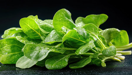 Immerse yourself in the vibrant freshness of our high-resolution lettuce image Dramatic backlighting accentuates crisp textures and intricate details, ideal for culinary blogs, menus, and health websites Highlight the delicious potential and natural radiance of quality produce with this stunning visual, capturing the allure of fresh ingredients AI Generativeの素材