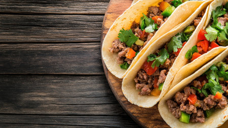 Embark on a global culinary adventure with this street food recipe book! Discover vibrant, authentic dishes from tacos and burritos to other worldwide favorites Enjoy easy-to-follow recipes and stunning photography, perfect for home cooks craving international flavors Unleash your inner chef and create exciting, delicious meals with every page turn AI Generativeの素材