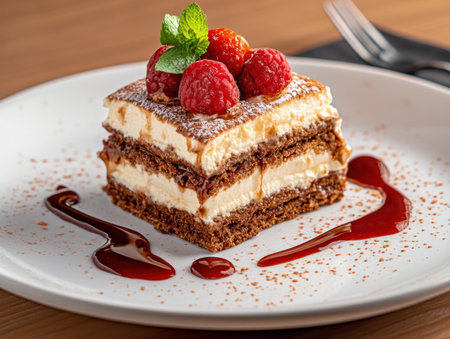 Embark on a culinary adventure! Discover artisanal delicacies bursting with exquisite flavors and vibrant colors Indulge in decadent desserts meticulously crafted to awaken your senses and deliver an unforgettable taste experience Explore our collection of culinary delights, perfect for sharing joy or savoring a moment of pure, sweet indulgence Sweeten AI Generativeの素材
