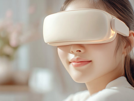 Step into the future of diversity training with our VR simulation Experience an immersive, high-tech learning environment fostering understanding and collaboration Explore the transformative power of VR, promoting empathy and respect in a safe, digital space Embrace innovation and enhance your workforce with this cutting-edge approach to diversity and inclusion AI Generativeの素材