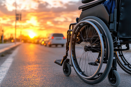Unlock freedom with our wheelchair-accessible buses, ensuring seamless and independent travel for all Our images highlight this inclusive system, prioritizing comfort and safety for every passenger See how we're making public transit truly accessible, promoting a more inclusive society where barrier-free transportation is the standard, enabling mobility for everyone AI Generativeの素材