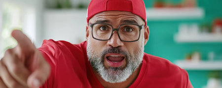 Feel the raw emotion as a high school football coach ignites his team with a fiery, motivational speech This powerful image showcases true leadership, teamwork, and the unwavering dedication of young athletes striving for excellence Witness the players' passion and determination surge, fueled by words that inspire greatness on the AI Generativeの素材