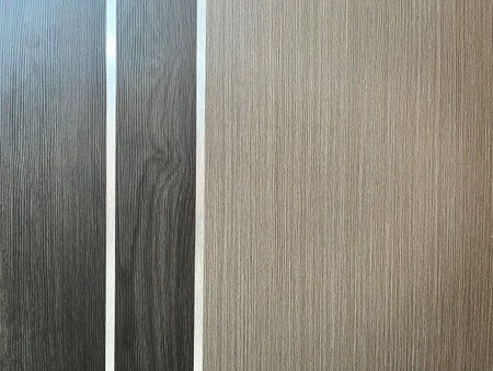 Close up wooden striped line pattern wallpaper background.の写真素材