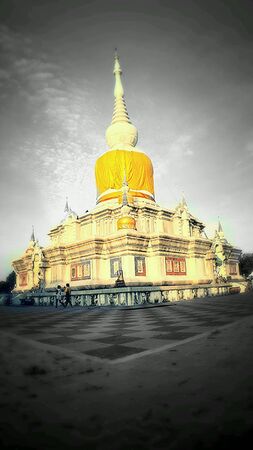 The temple of Thailand.の素材