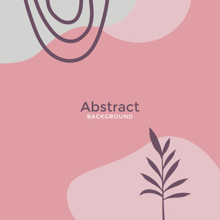 Social Media Templates Abstract. Dark pink soft pink color, good for social media template promotion.のイラスト素材