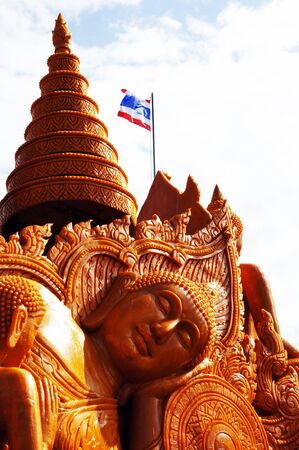 Ubon Candle Festival in Thailand 2            の写真素材