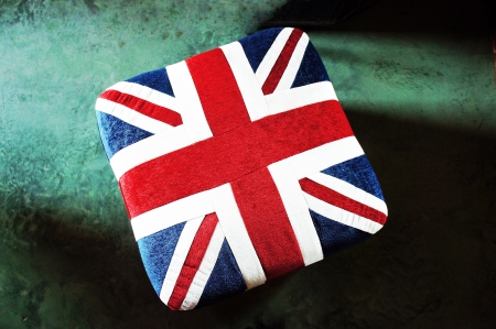 flag chairの写真素材