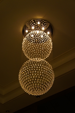 Ceiling lightの写真素材