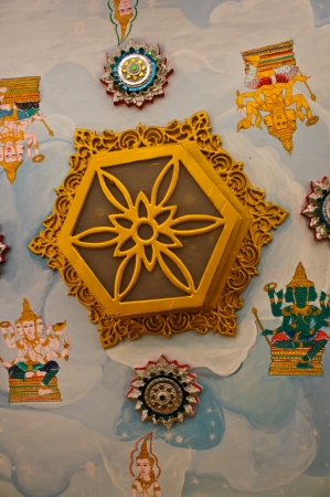 pattern inside the church 4の写真素材