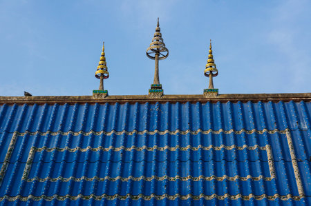 roof and skyの写真素材