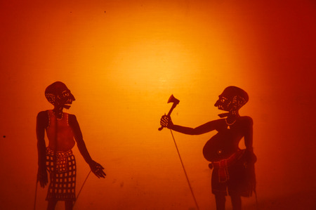 Shadow play 2の写真素材