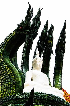 Ubon Candle Festival in Thailandの写真素材