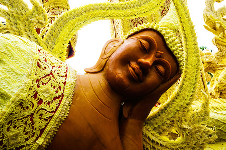 Ubon Candle Festival in Thailandの写真素材