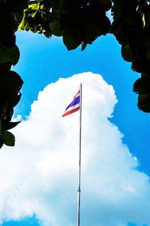 Thai flagの写真素材