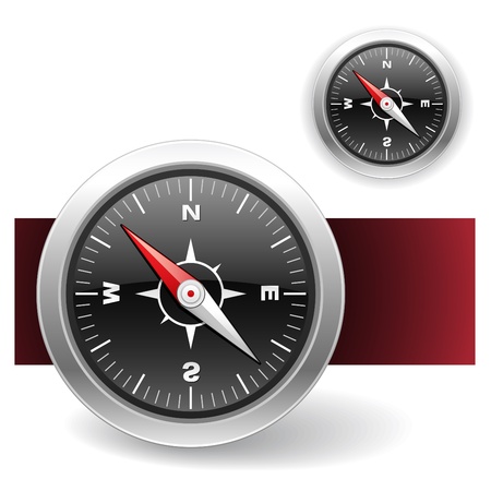 Compass iconの写真素材