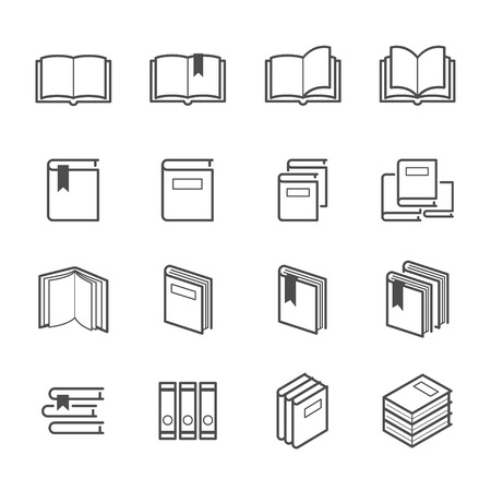Book Iconsのイラスト素材
