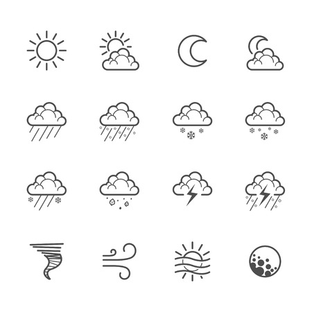 Weather Iconsのイラスト素材