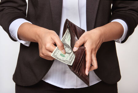 TIme of crisis - person having no money